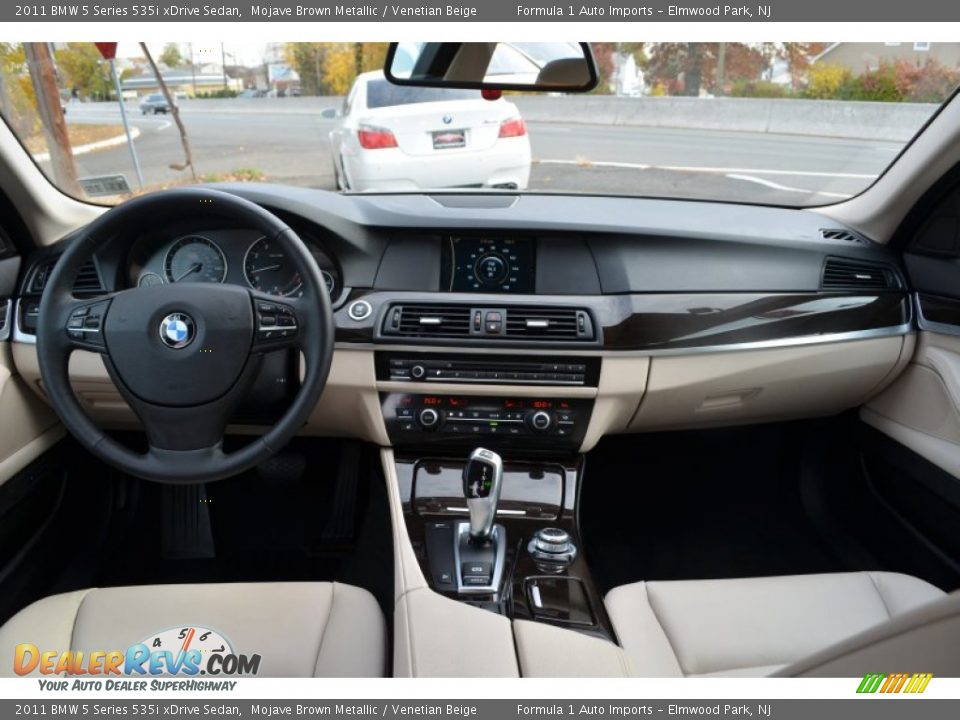 2011 BMW 5 Series 535i xDrive Sedan Mojave Brown Metallic / Venetian Beige Photo #8