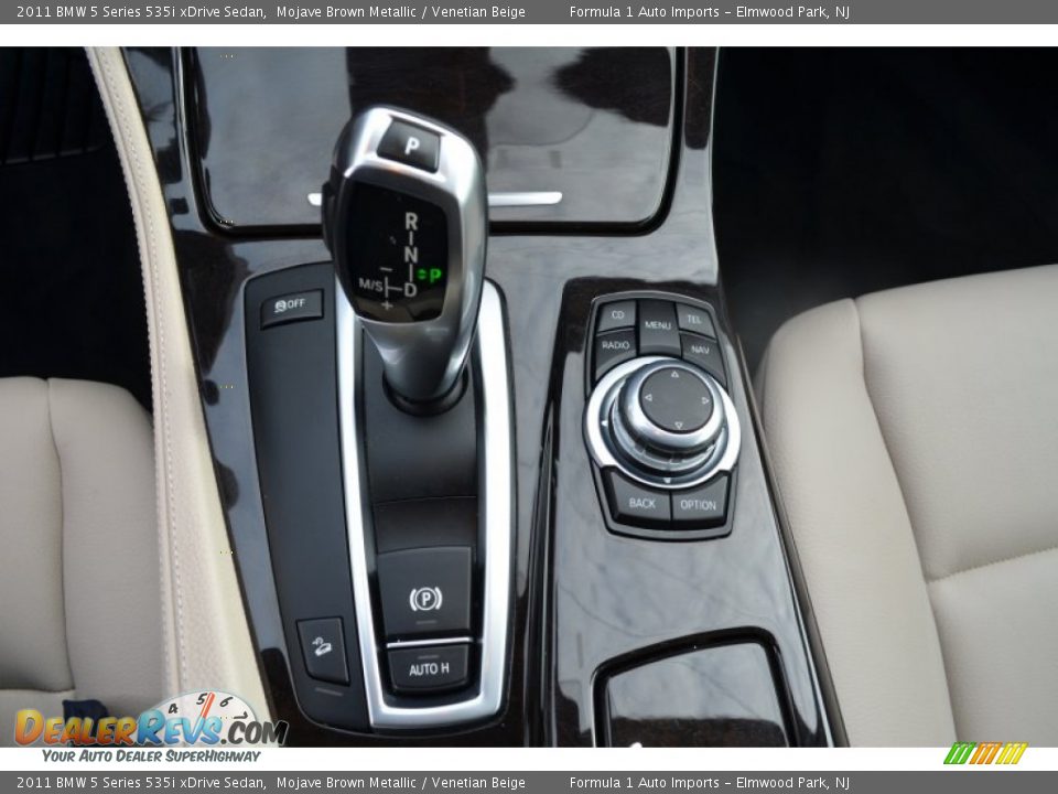 2011 BMW 5 Series 535i xDrive Sedan Mojave Brown Metallic / Venetian Beige Photo #15