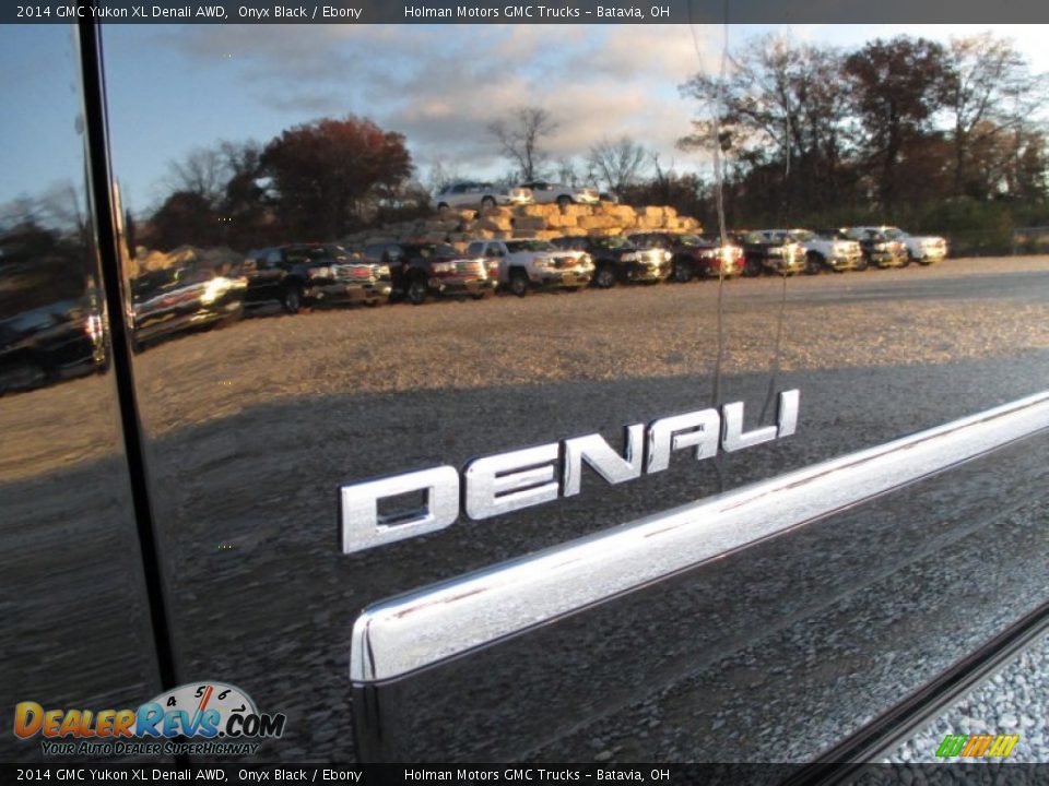 2014 GMC Yukon XL Denali AWD Onyx Black / Ebony Photo #5