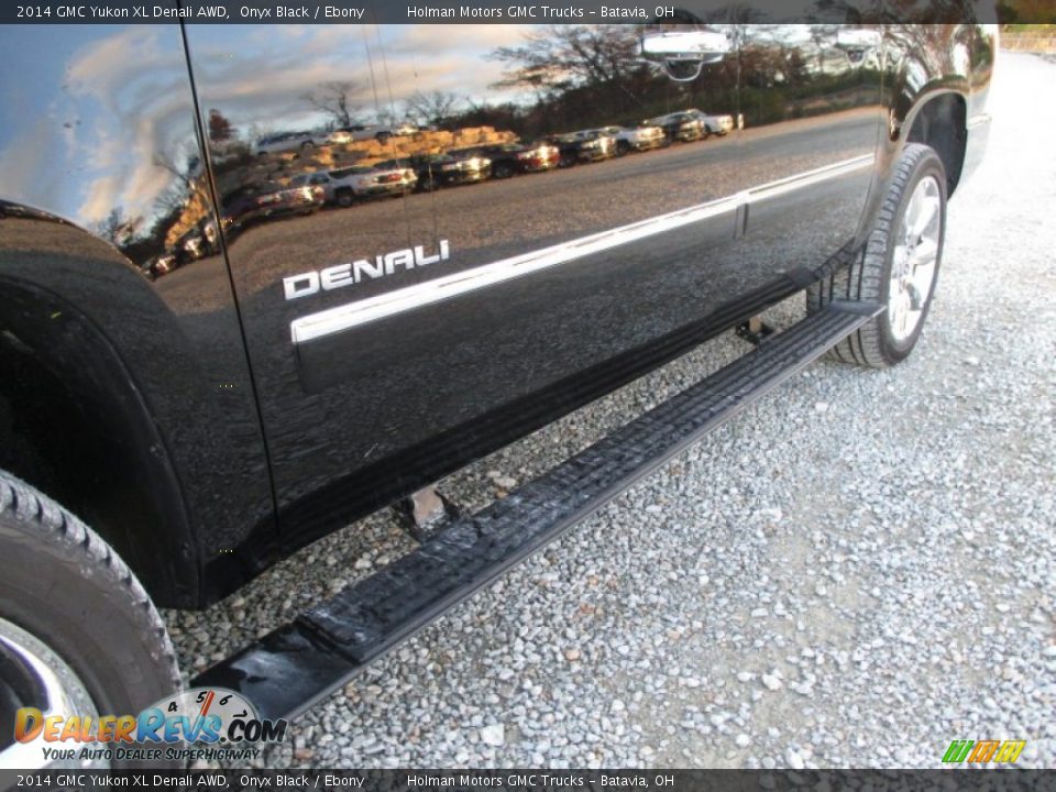2014 GMC Yukon XL Denali AWD Onyx Black / Ebony Photo #7