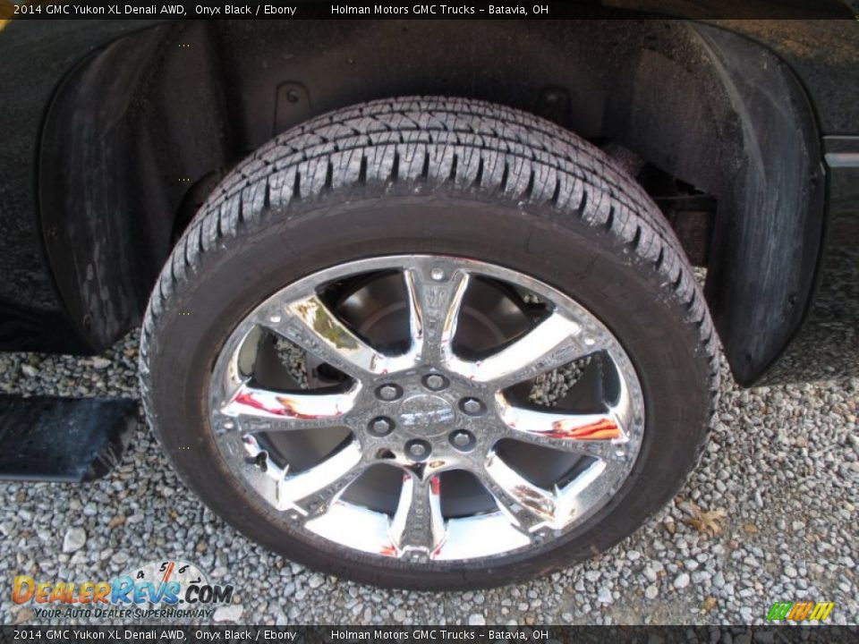 2014 GMC Yukon XL Denali AWD Onyx Black / Ebony Photo #27