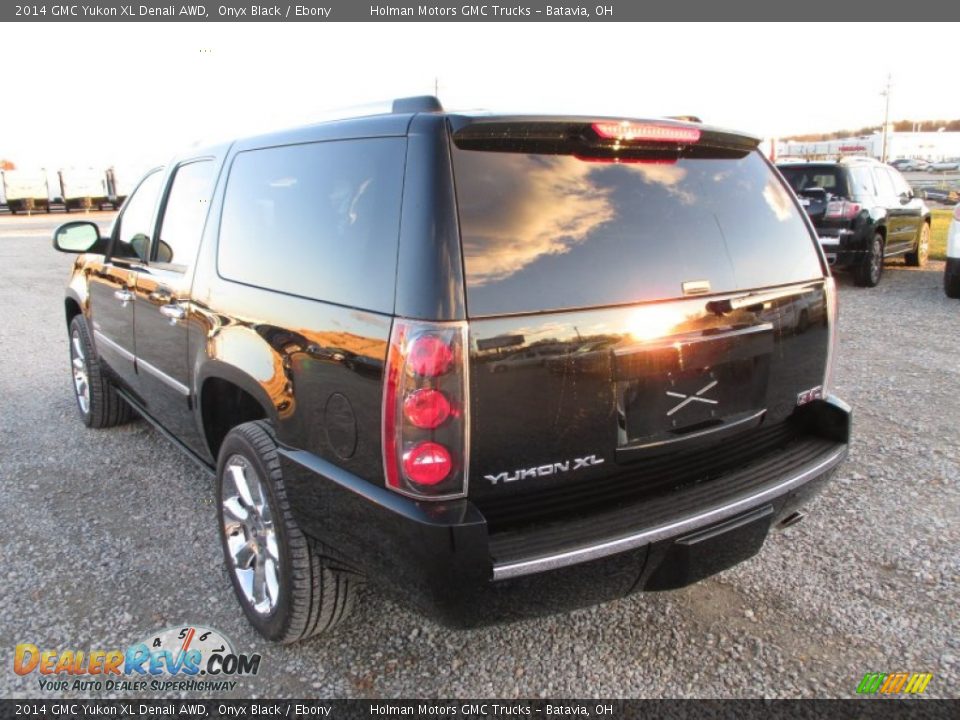 2014 GMC Yukon XL Denali AWD Onyx Black / Ebony Photo #28