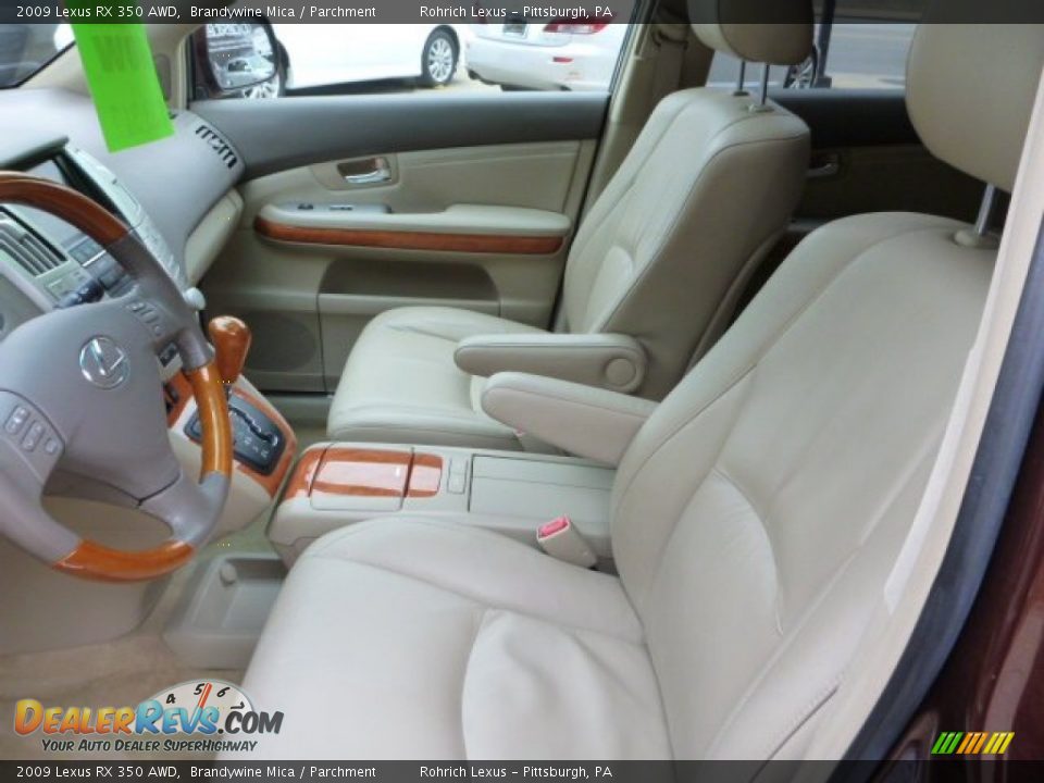 2009 Lexus RX 350 AWD Brandywine Mica / Parchment Photo #4