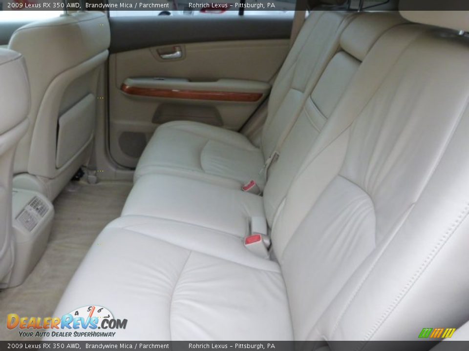 2009 Lexus RX 350 AWD Brandywine Mica / Parchment Photo #5