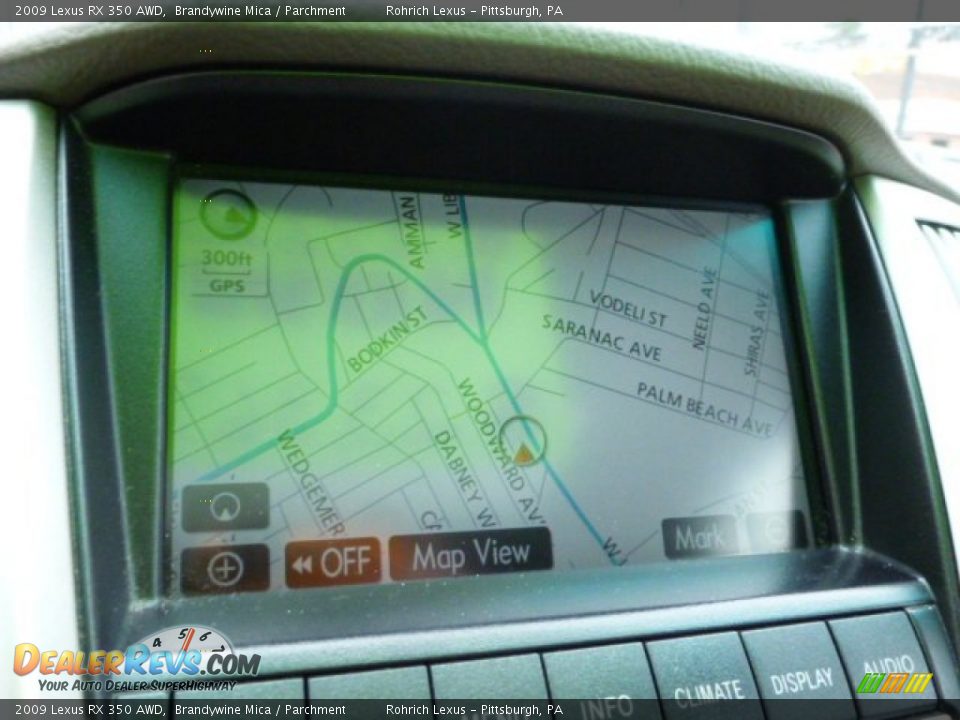 2009 Lexus RX 350 AWD Brandywine Mica / Parchment Photo #7