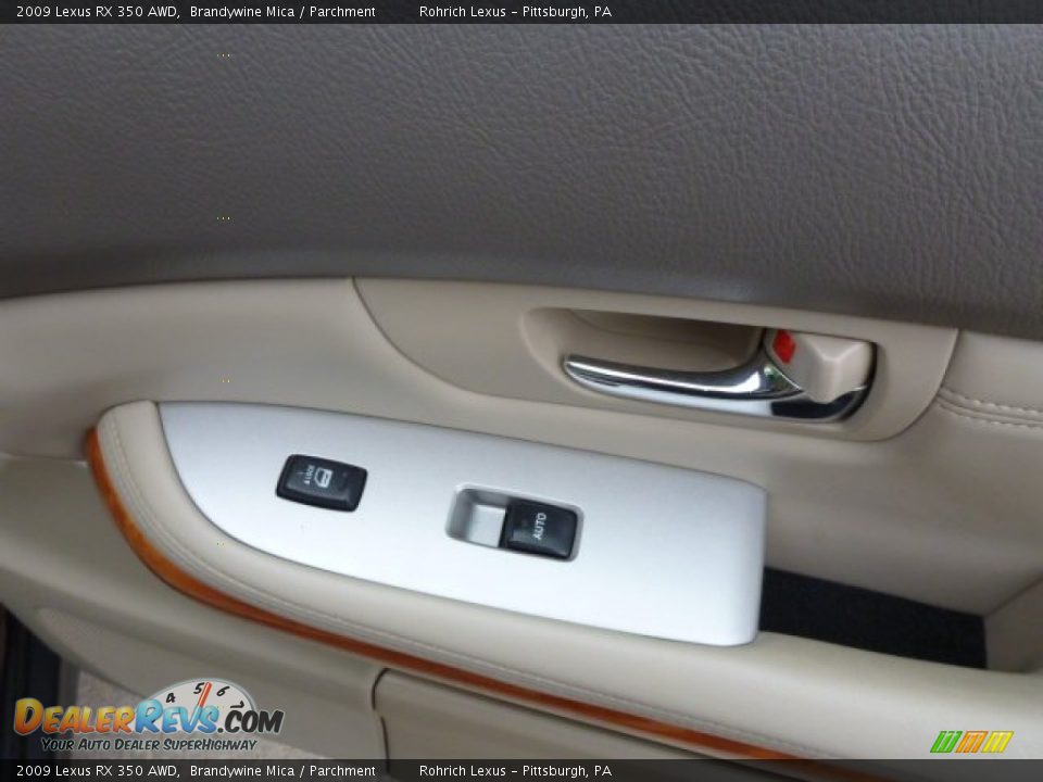 2009 Lexus RX 350 AWD Brandywine Mica / Parchment Photo #12