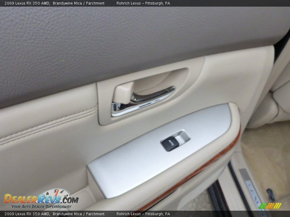 2009 Lexus RX 350 AWD Brandywine Mica / Parchment Photo #15