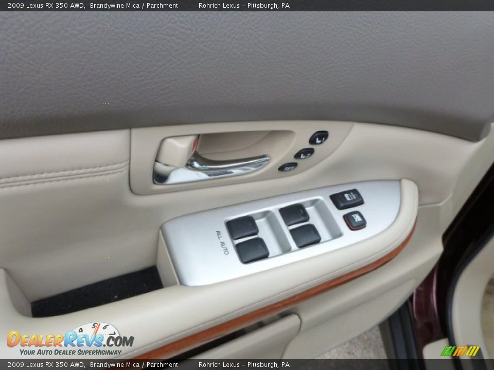 2009 Lexus RX 350 AWD Brandywine Mica / Parchment Photo #16