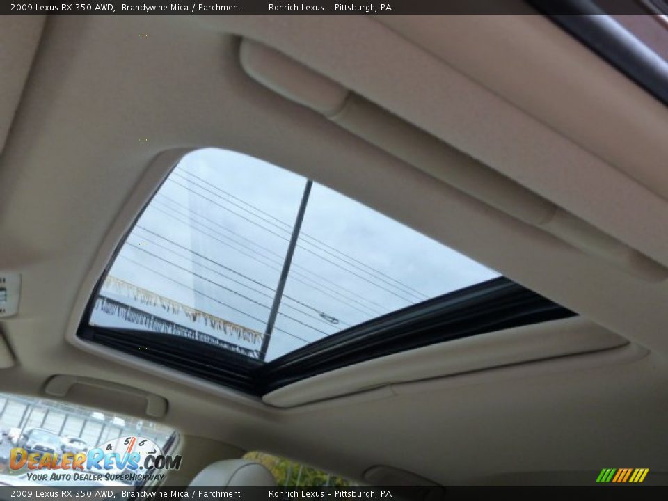 2009 Lexus RX 350 AWD Brandywine Mica / Parchment Photo #17