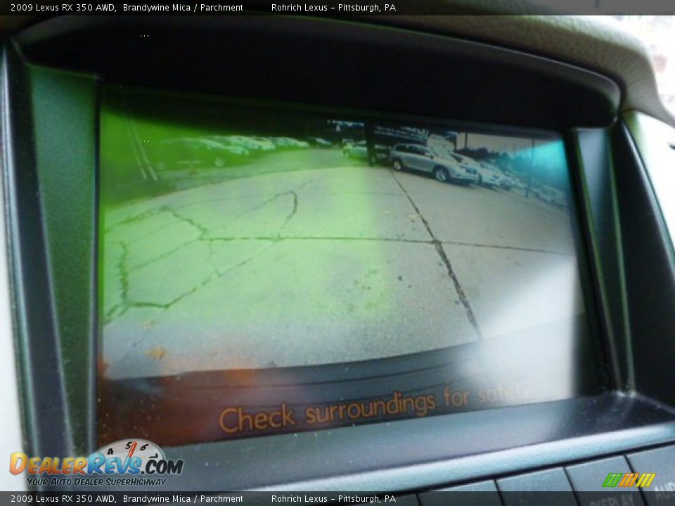 2009 Lexus RX 350 AWD Brandywine Mica / Parchment Photo #18