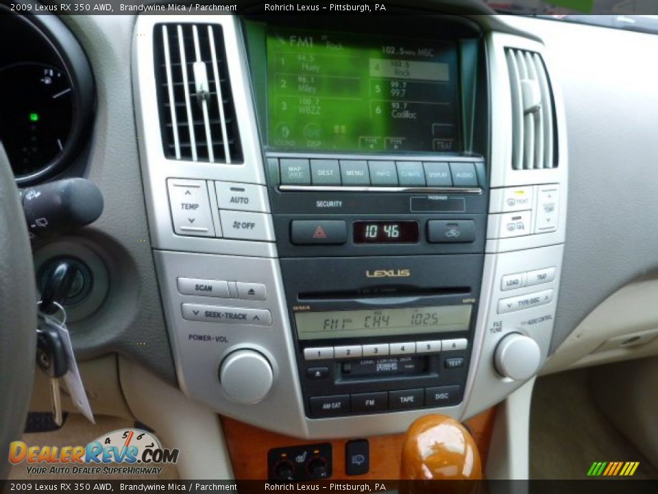 2009 Lexus RX 350 AWD Brandywine Mica / Parchment Photo #19