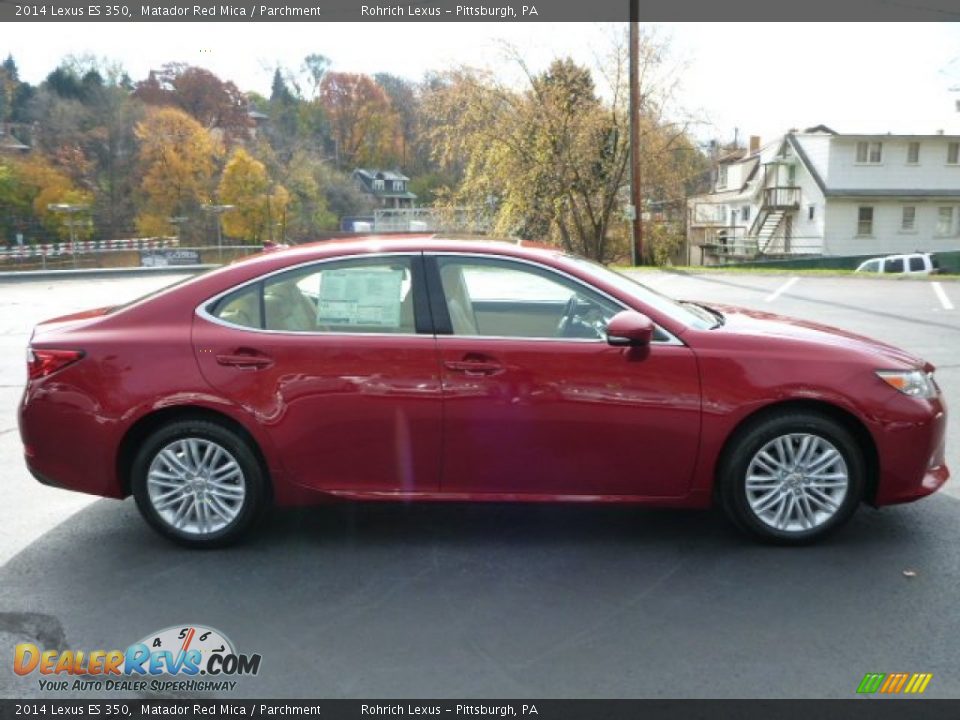 Matador Red Mica 2014 Lexus ES 350 Photo #5