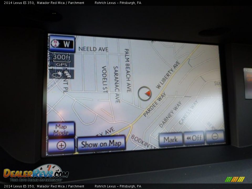 2014 Lexus ES 350 Matador Red Mica / Parchment Photo #16