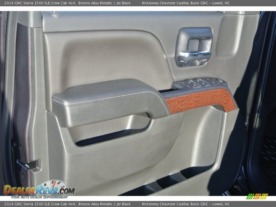 2014 GMC Sierra 1500 SLE Crew Cab 4x4 Bronze Alloy Metallic / Jet Black Photo #9