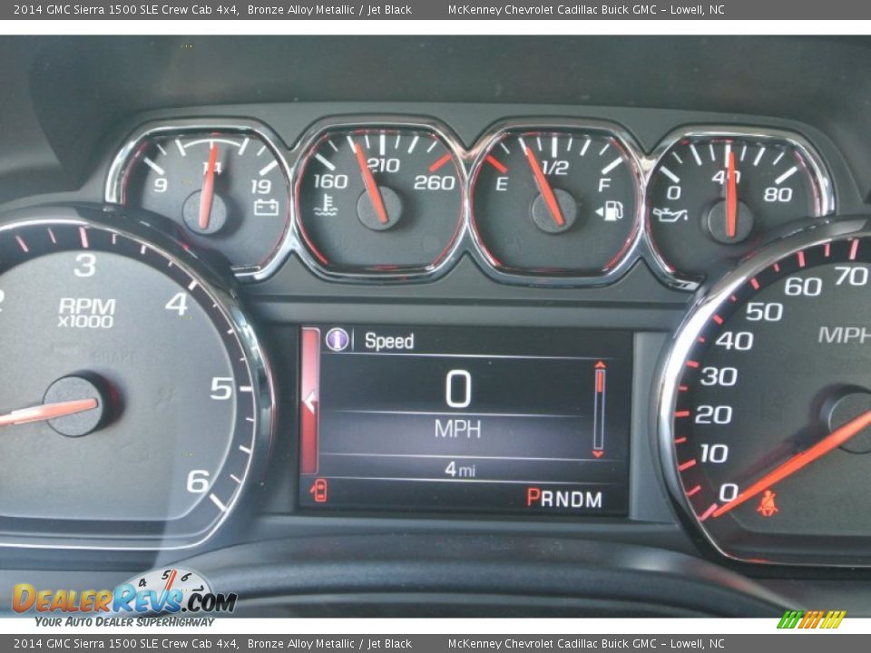 2014 GMC Sierra 1500 SLE Crew Cab 4x4 Bronze Alloy Metallic / Jet Black Photo #14