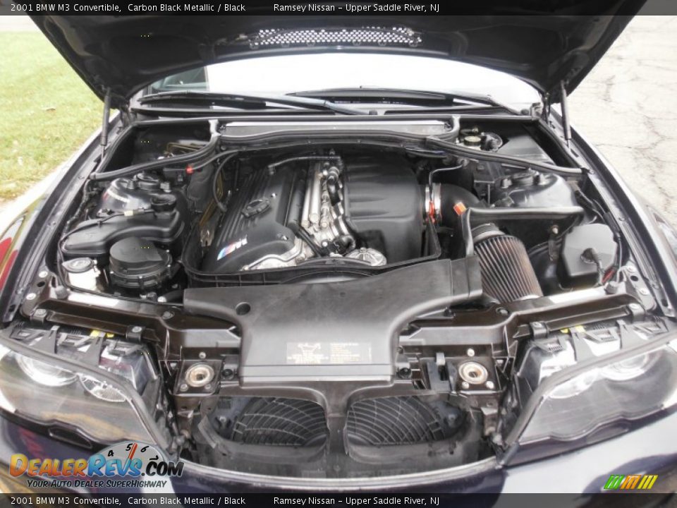 2001 BMW M3 Convertible 3.2 Liter DOHC 24-Valve Inline 6 Cylinder Engine Photo #8