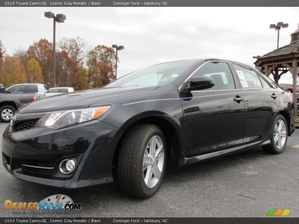 2014 Toyota Camry SE Cosmic Gray Metallic / Black Photo #2