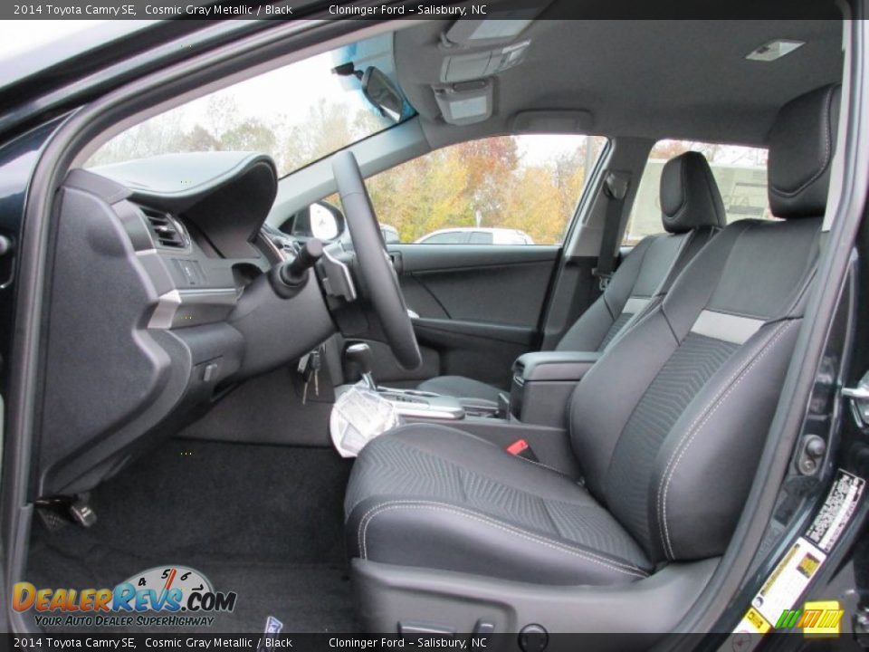 2014 Toyota Camry SE Cosmic Gray Metallic / Black Photo #4