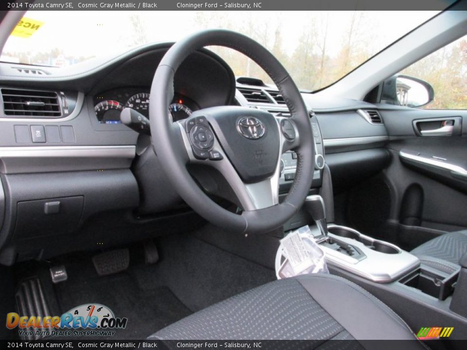 2014 Toyota Camry SE Cosmic Gray Metallic / Black Photo #5