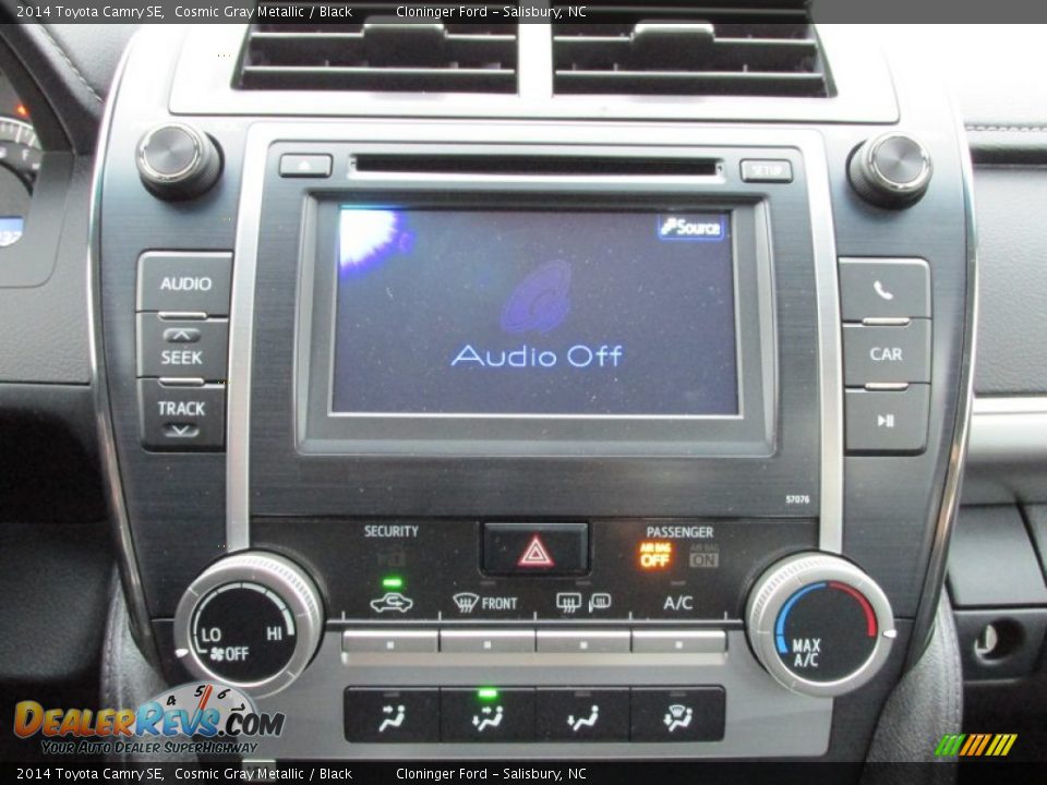 2014 Toyota Camry SE Cosmic Gray Metallic / Black Photo #10
