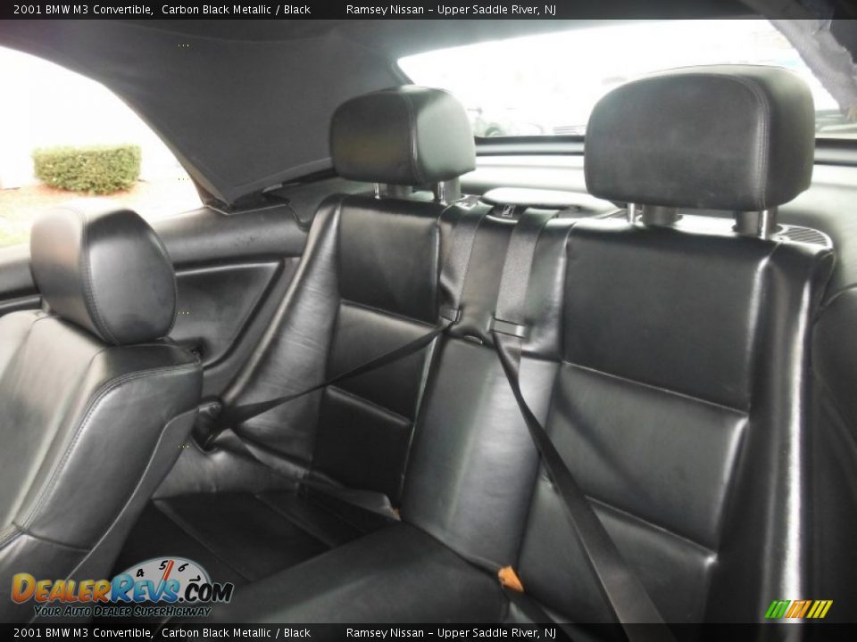 2001 BMW M3 Convertible Carbon Black Metallic / Black Photo #18