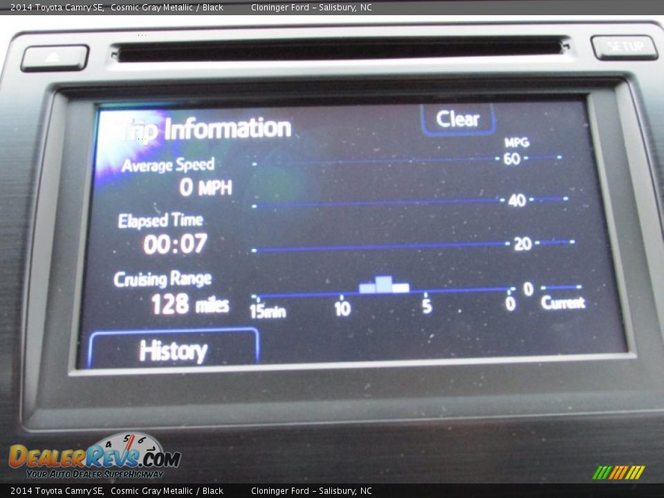 2014 Toyota Camry SE Cosmic Gray Metallic / Black Photo #11