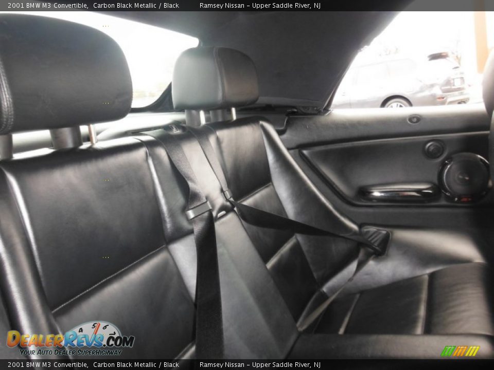 2001 BMW M3 Convertible Carbon Black Metallic / Black Photo #19
