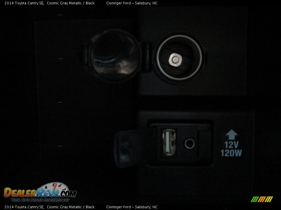 2014 Toyota Camry SE Cosmic Gray Metallic / Black Photo #15