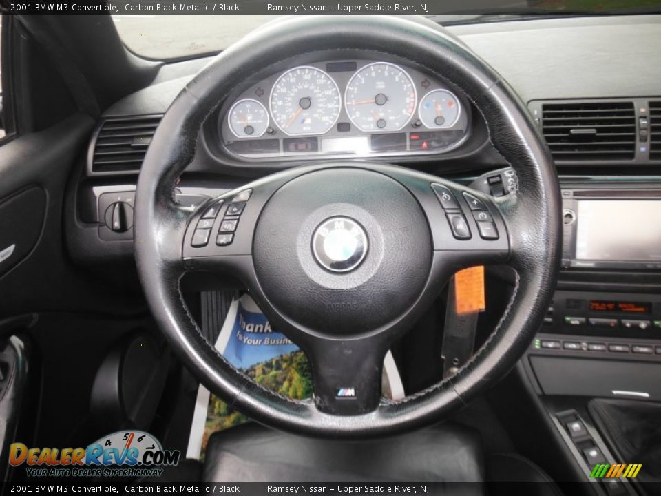 2001 BMW M3 Convertible Steering Wheel Photo #23
