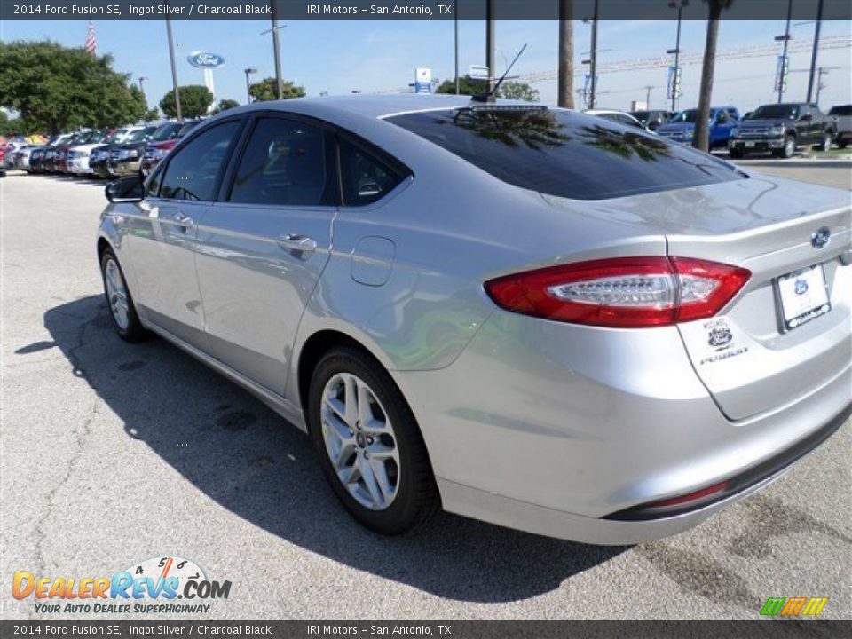 2014 Ford Fusion SE Ingot Silver / Charcoal Black Photo #3