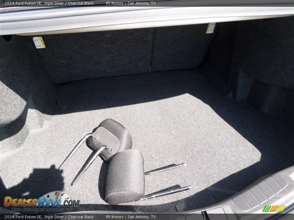 2014 Ford Fusion SE Ingot Silver / Charcoal Black Photo #13