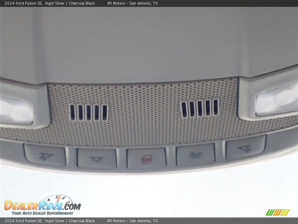 2014 Ford Fusion SE Ingot Silver / Charcoal Black Photo #19