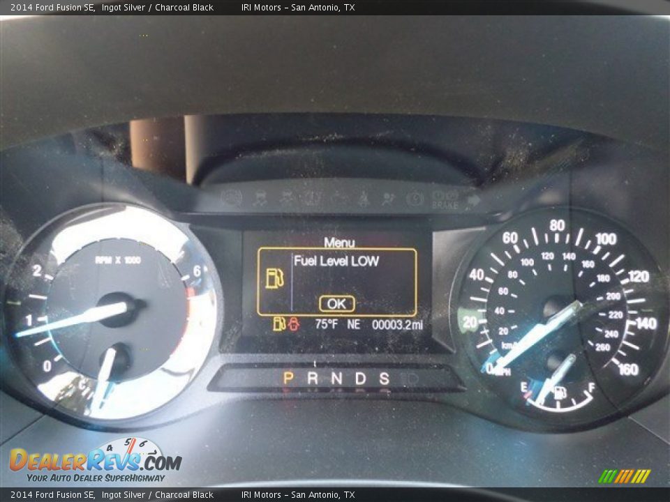 2014 Ford Fusion SE Ingot Silver / Charcoal Black Photo #24