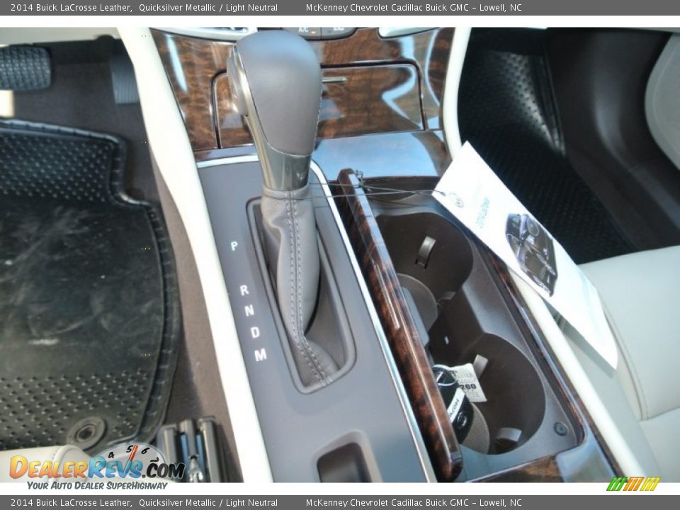 2014 Buick LaCrosse Leather Quicksilver Metallic / Light Neutral Photo #11