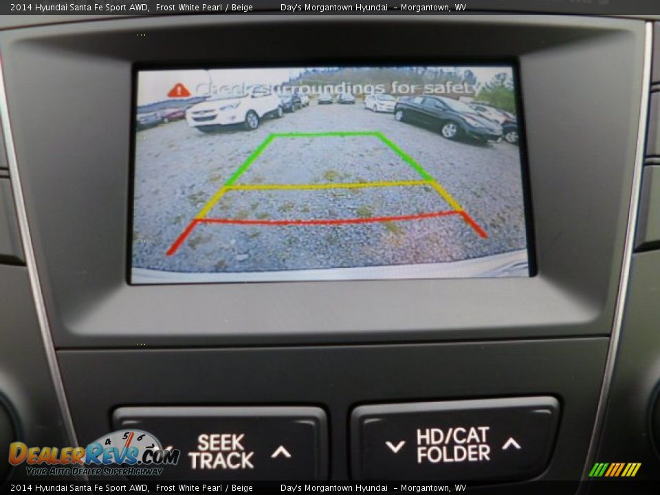 2014 Hyundai Santa Fe Sport AWD Frost White Pearl / Beige Photo #18