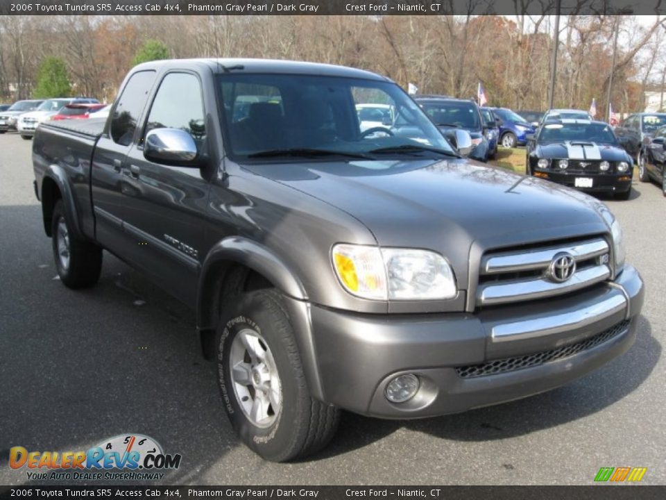 2006 Toyota Tundra SR5 Access Cab 4x4 Phantom Gray Pearl / Dark Gray Photo #1