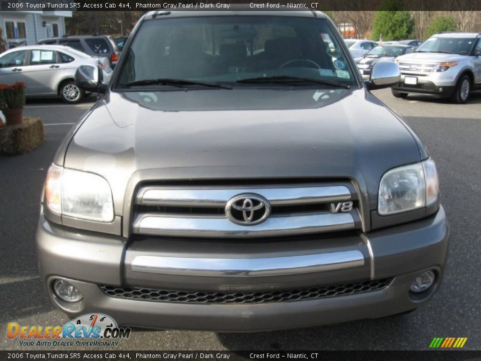 2006 Toyota Tundra SR5 Access Cab 4x4 Phantom Gray Pearl / Dark Gray Photo #2