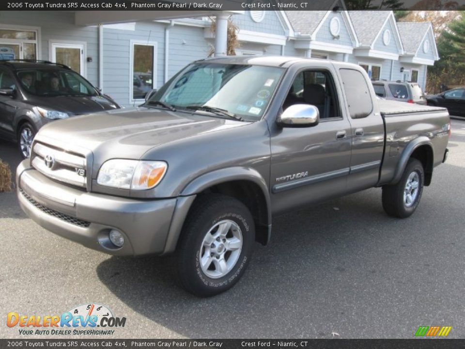 2006 Toyota Tundra SR5 Access Cab 4x4 Phantom Gray Pearl / Dark Gray Photo #3