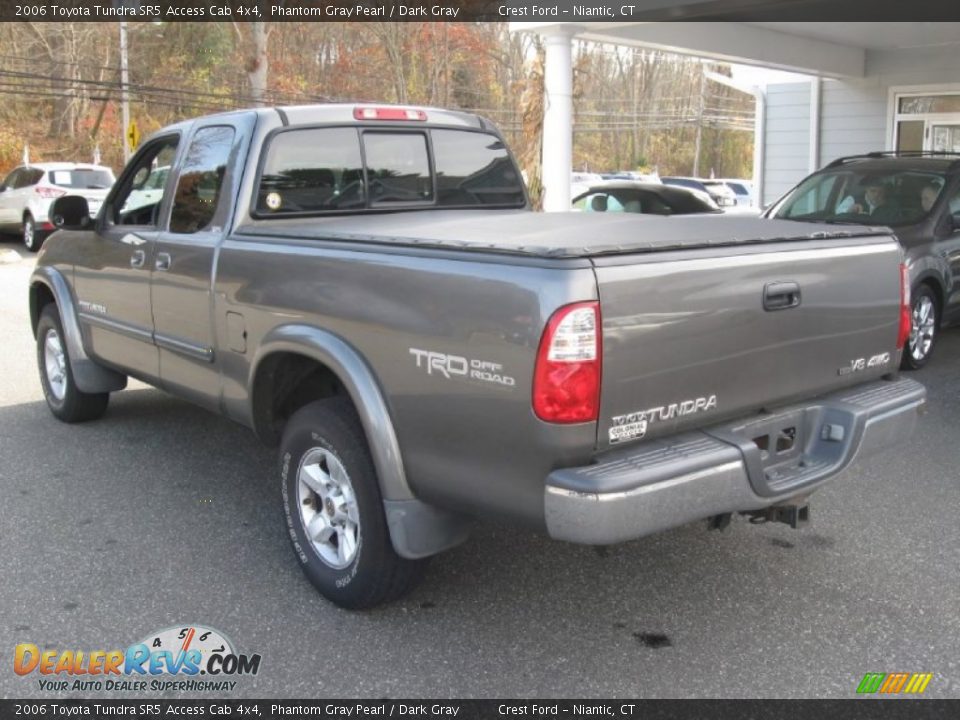2006 Toyota Tundra SR5 Access Cab 4x4 Phantom Gray Pearl / Dark Gray Photo #5