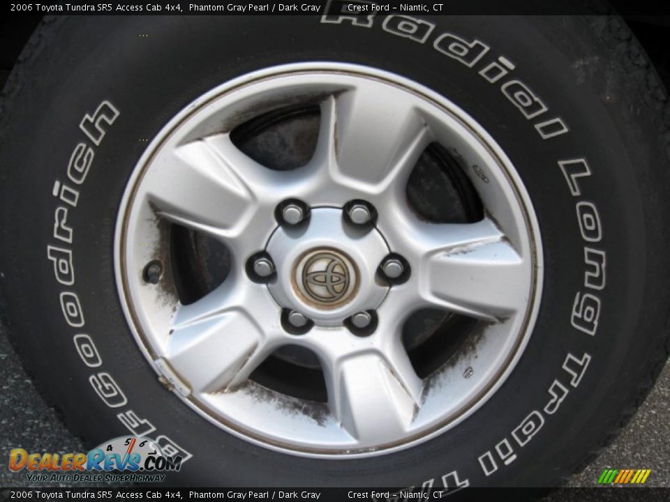 2006 Toyota Tundra SR5 Access Cab 4x4 Phantom Gray Pearl / Dark Gray Photo #8
