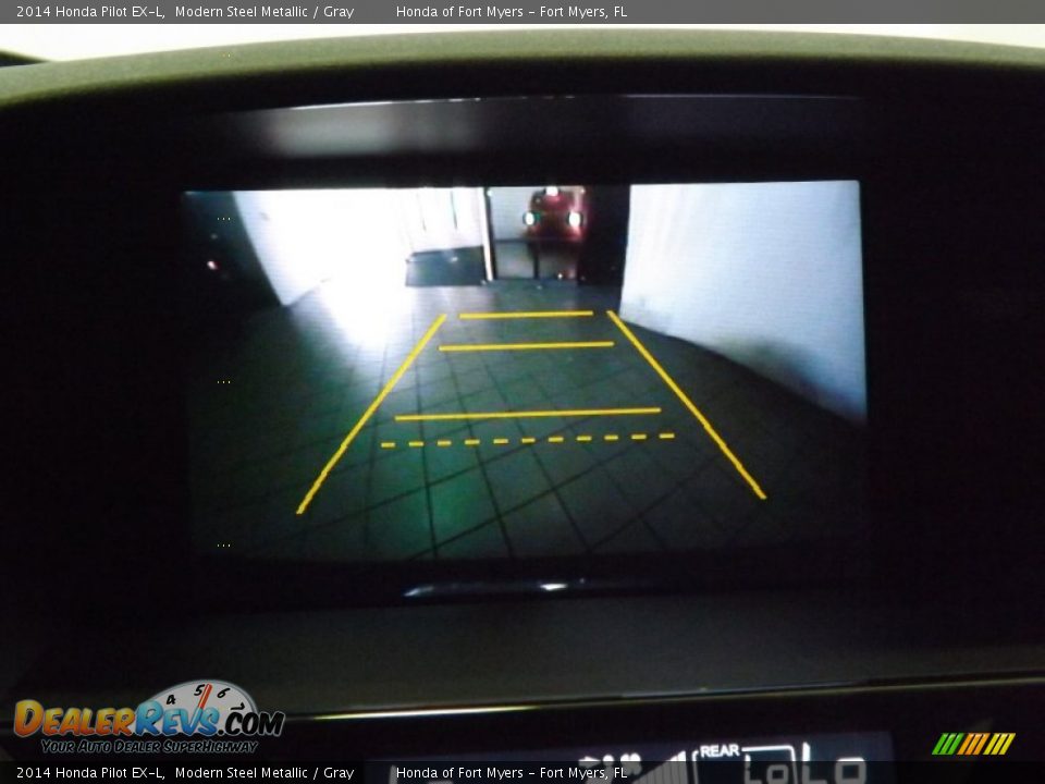 2014 Honda Pilot EX-L Modern Steel Metallic / Gray Photo #19