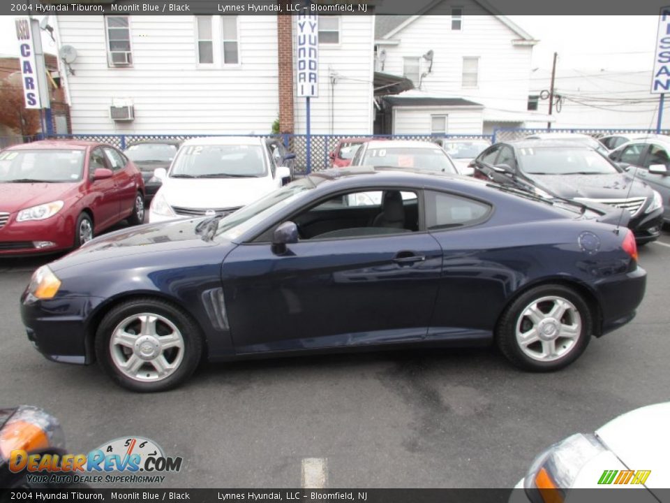 Moonlit Blue 2004 Hyundai Tiburon  Photo #4