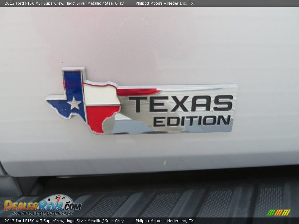 2013 Ford F150 XLT SuperCrew Ingot Silver Metallic / Steel Gray Photo #18
