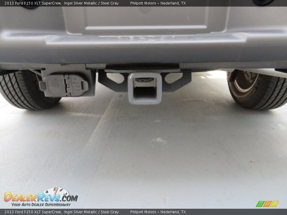 2013 Ford F150 XLT SuperCrew Ingot Silver Metallic / Steel Gray Photo #20