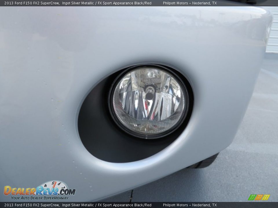 2013 Ford F150 FX2 SuperCrew Ingot Silver Metallic / FX Sport Appearance Black/Red Photo #10