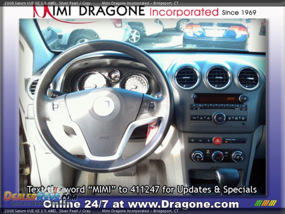 2008 Saturn VUE XE 3.5 AWD Silver Pearl / Gray Photo #12