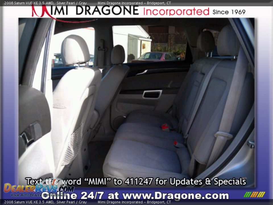 2008 Saturn VUE XE 3.5 AWD Silver Pearl / Gray Photo #13