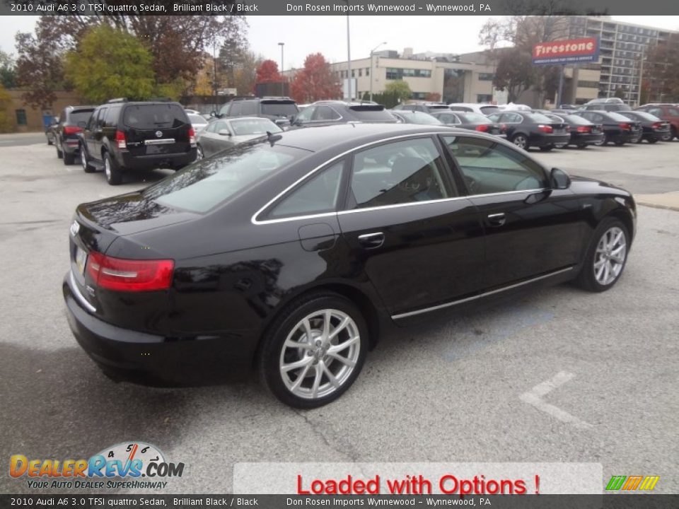 2010 Audi A6 3.0 TFSI quattro Sedan Brilliant Black / Black Photo #3