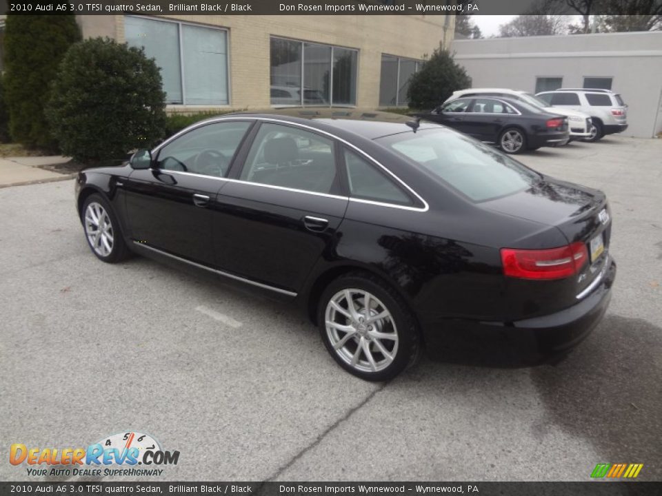 2010 Audi A6 3.0 TFSI quattro Sedan Brilliant Black / Black Photo #9