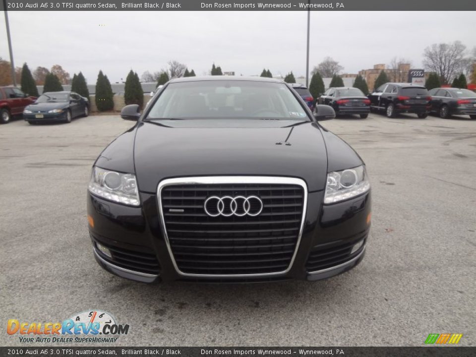 2010 Audi A6 3.0 TFSI quattro Sedan Brilliant Black / Black Photo #10